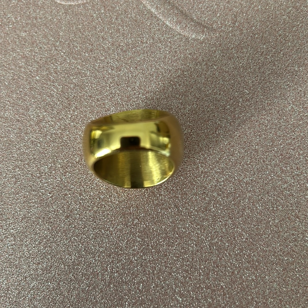 Gold Bubble Ring - image 4